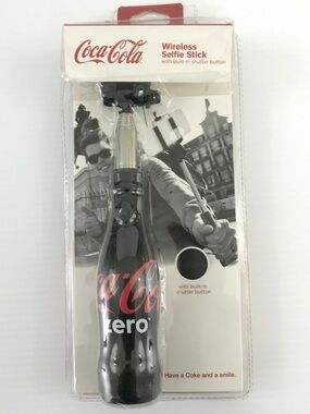 Coca Cola Zero Bottle-Style Wireless Selfie Stick